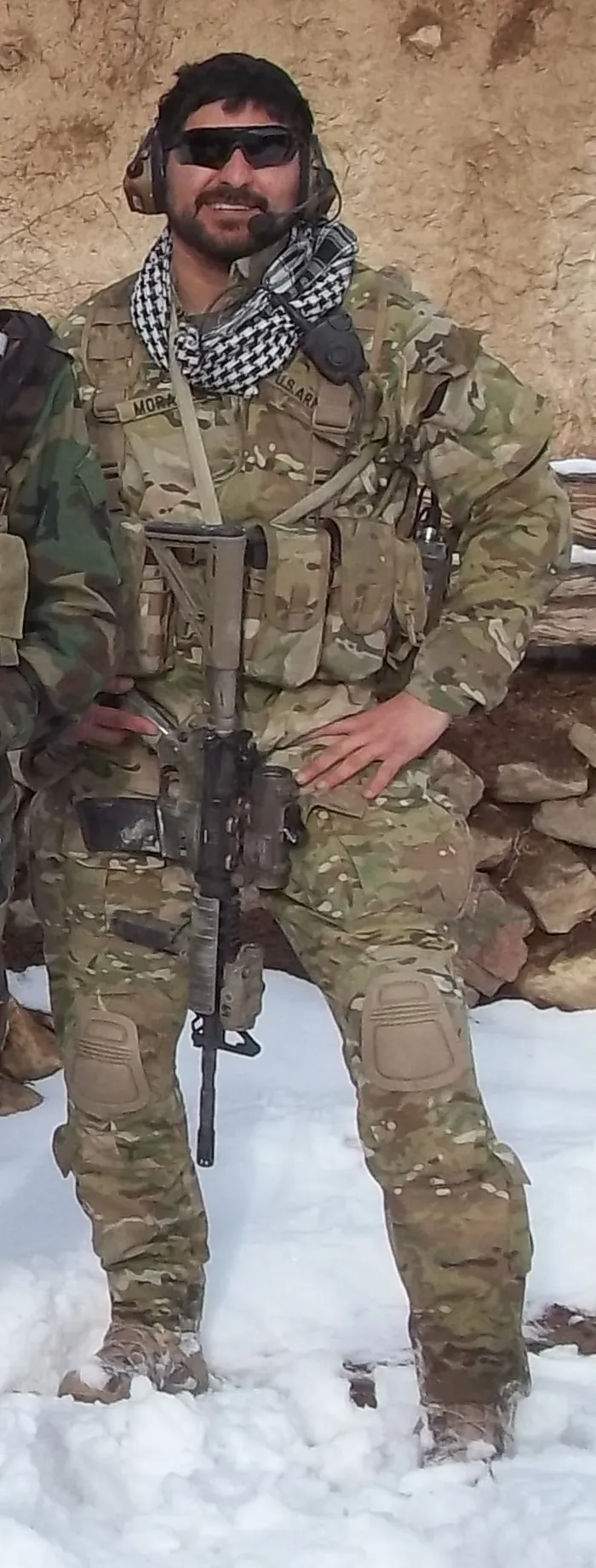 Sergeant First Class (U.S. Army, Retired) Michael “Mike” Moralez, 2023 CPT James Ahn Memorial Scholarship recipient